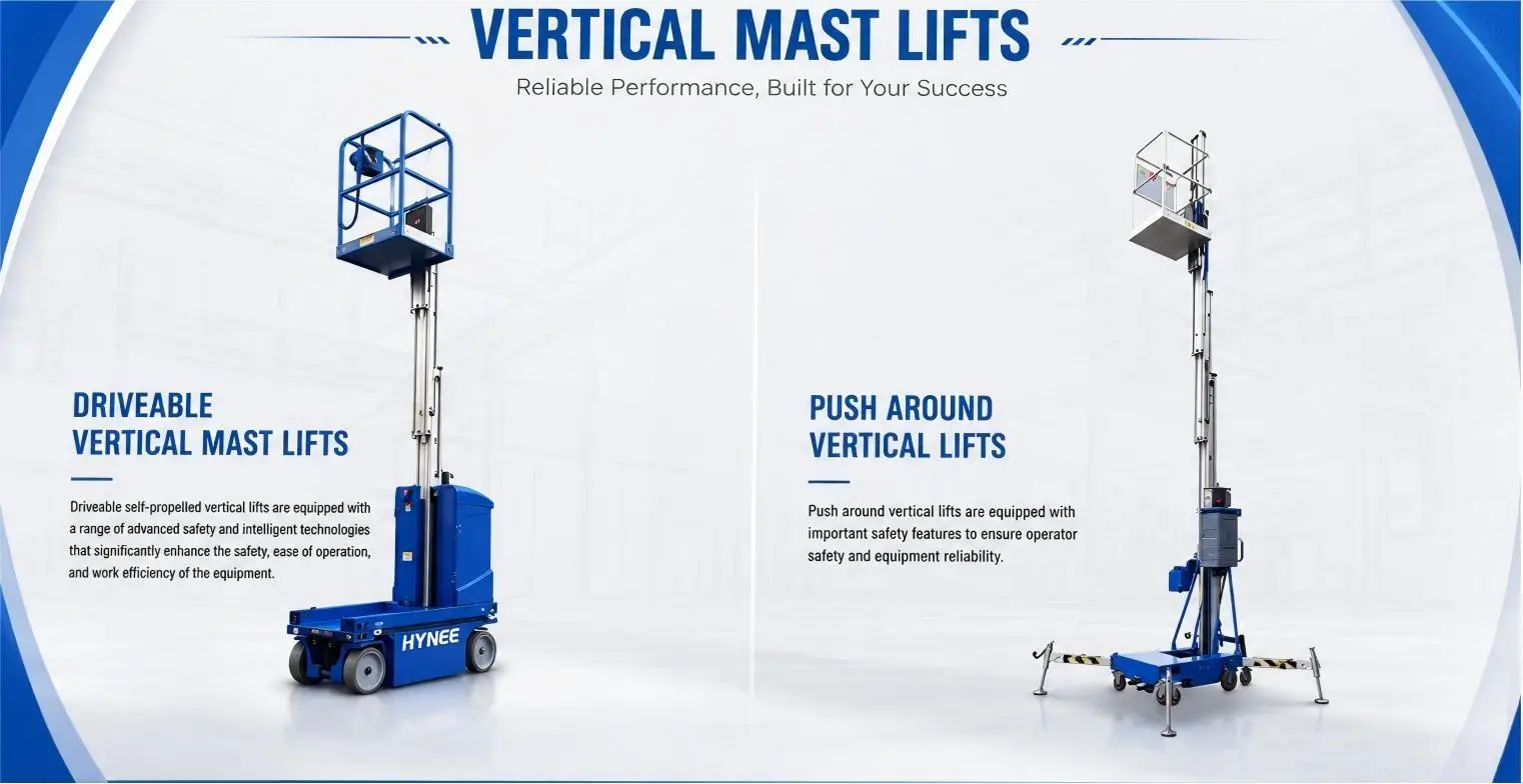 vertical mast lift collection