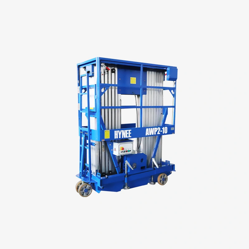 AWP2 Double Masts Push Around Vertical Lifts 1