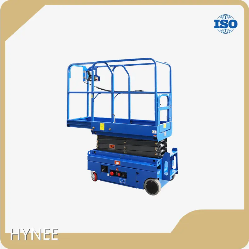 Electric Scissor Lifts for Rent Self-propelled Scissor Lifts Wholesale - HYNEE 1