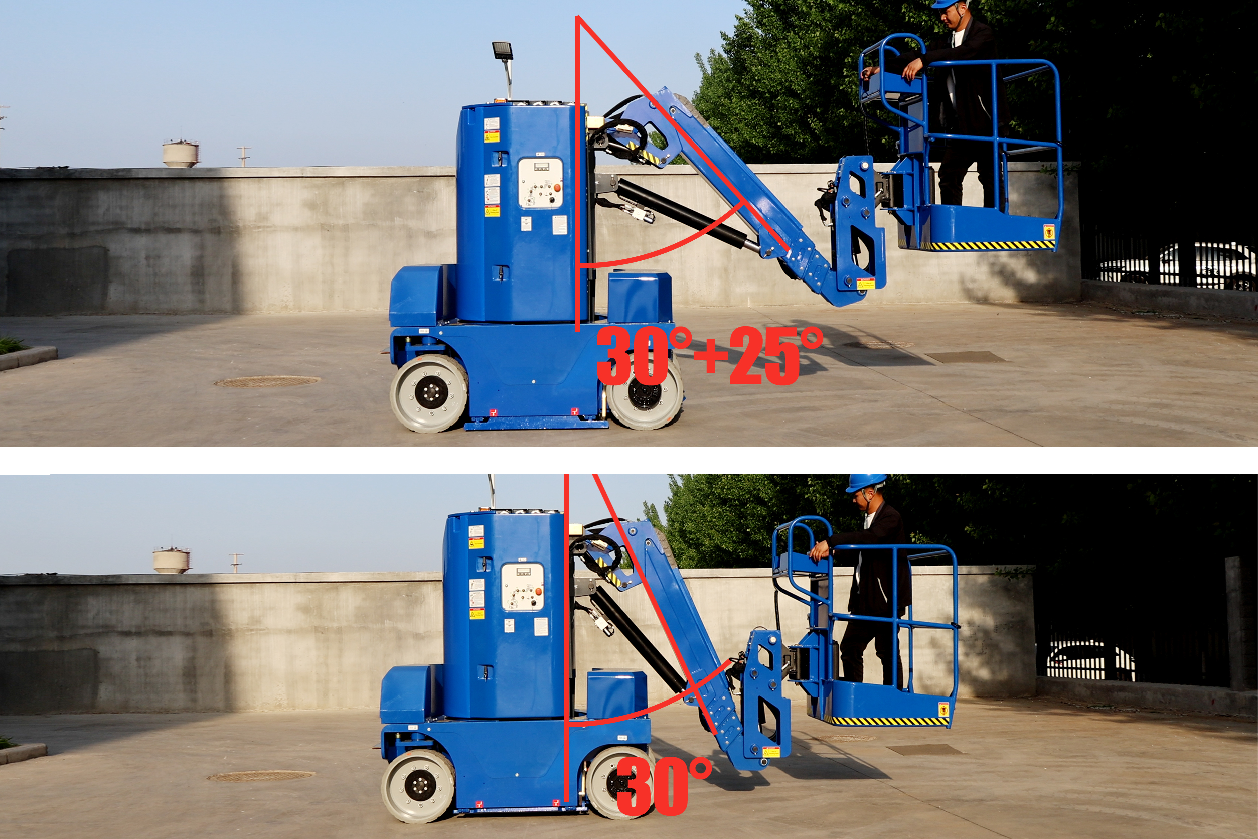 Active Pothole Protection for Mast Boom Lift & Vertical Mast Lift ...